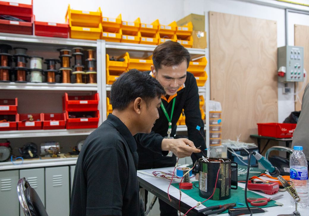 เรียน พันมอเตอร์ 6"