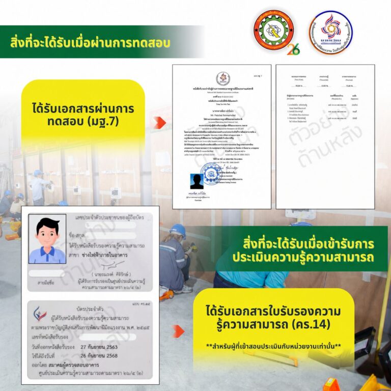 เอกสารสอบผ่าน